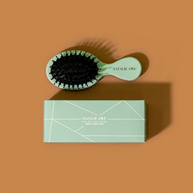 Natalie Anne | Mini Wet & Dry Brush - Mint