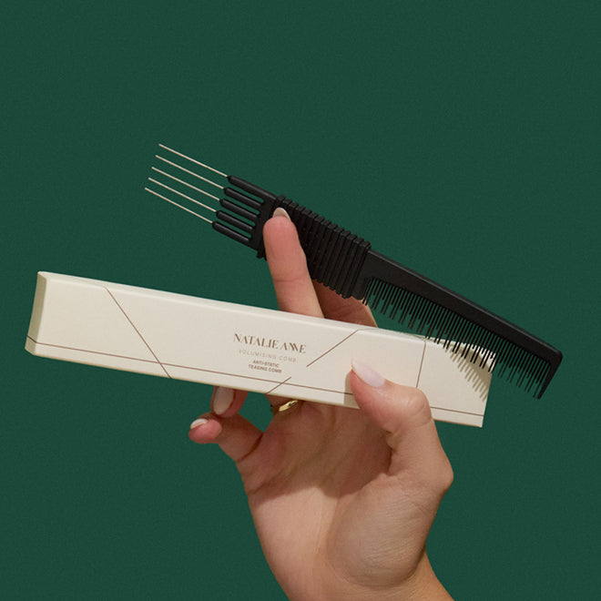 Natalie Anne | Volumising Comb - Black