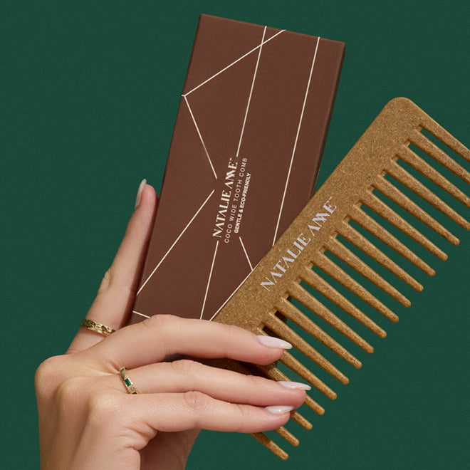 Natalie Anne | Eco-Friendly Coco Wide Tooth Comb