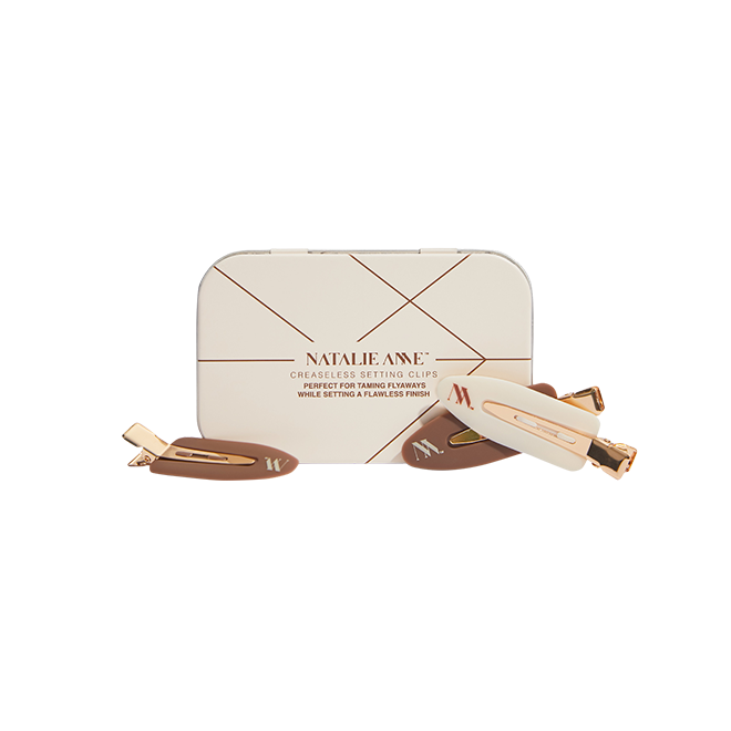 Natalie Anne | Setting Clips in Chocolate and Ivory 10pk