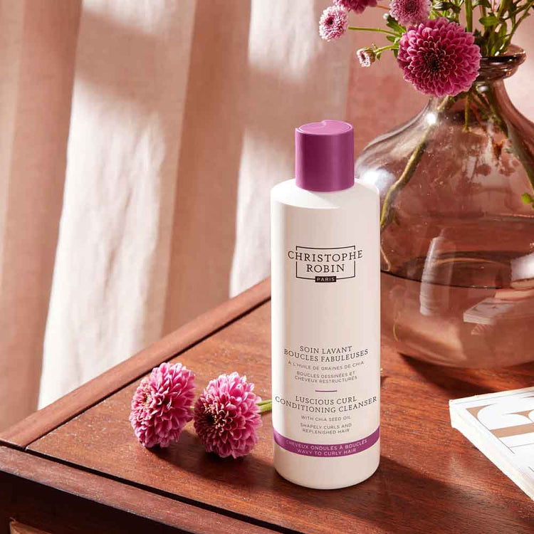 Christophe Robin | Luscious Curl Conditioning Cleanser with Chia Seed Oil 250ml