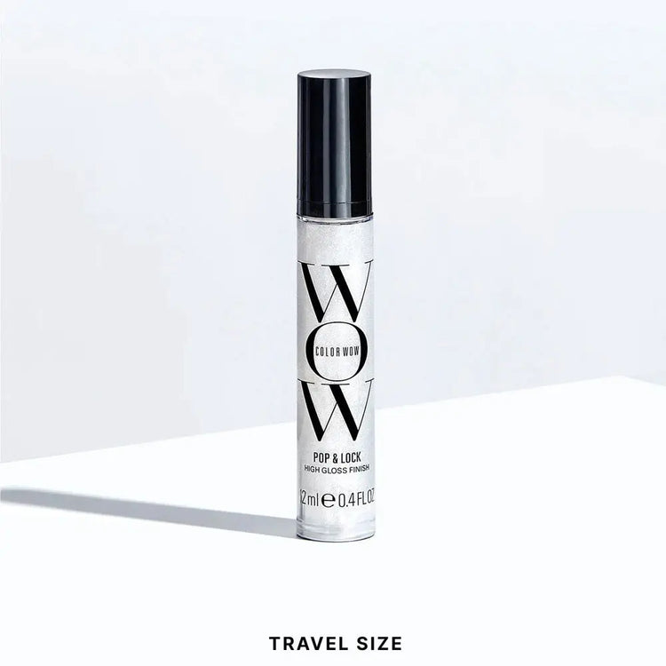 Add high shine and seal split ends with Color Wow Pop & Lock High Gloss Serum (travel size). Protects hair from UV damage for a radiant finish. Available at The DO Salon in St Kilda, Melbourne. Shop online now!