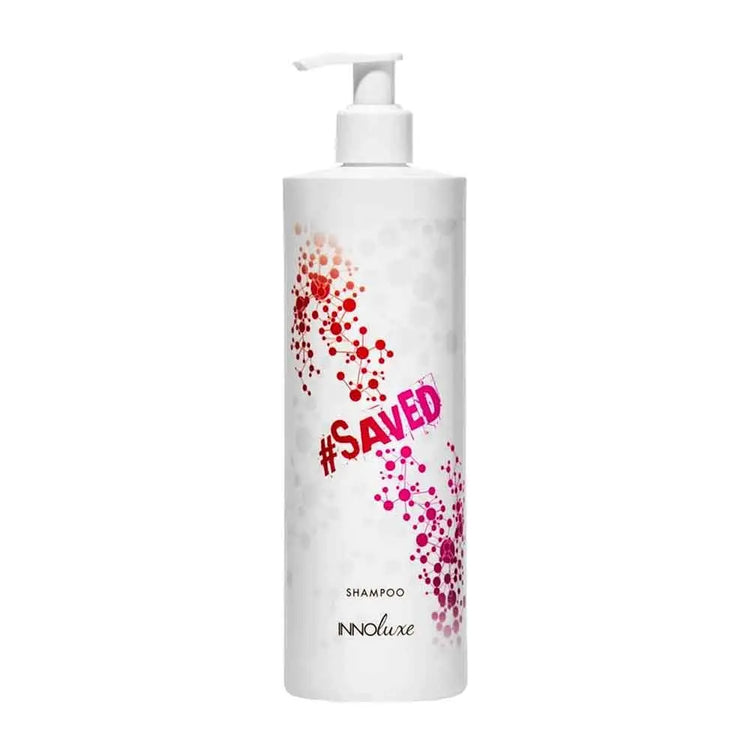 Cleanse and care for color-treated hair with INNOluxe #SAVED Shampoo 500ml. Sulfate-free formula for soft, hydrated, and vibrant locks. Shop now at The DO Salon!