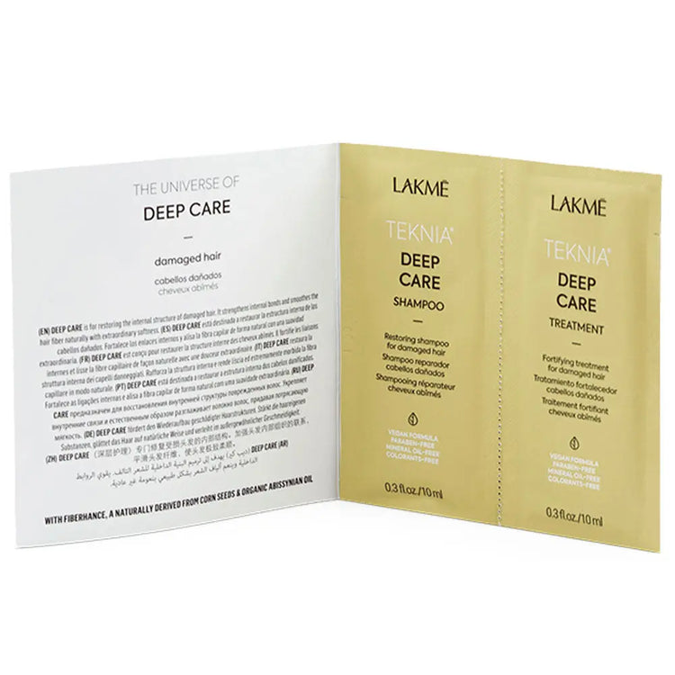 TEKNIA SACHET DUO | Deep Care - Restoring Shampoo & Treatment