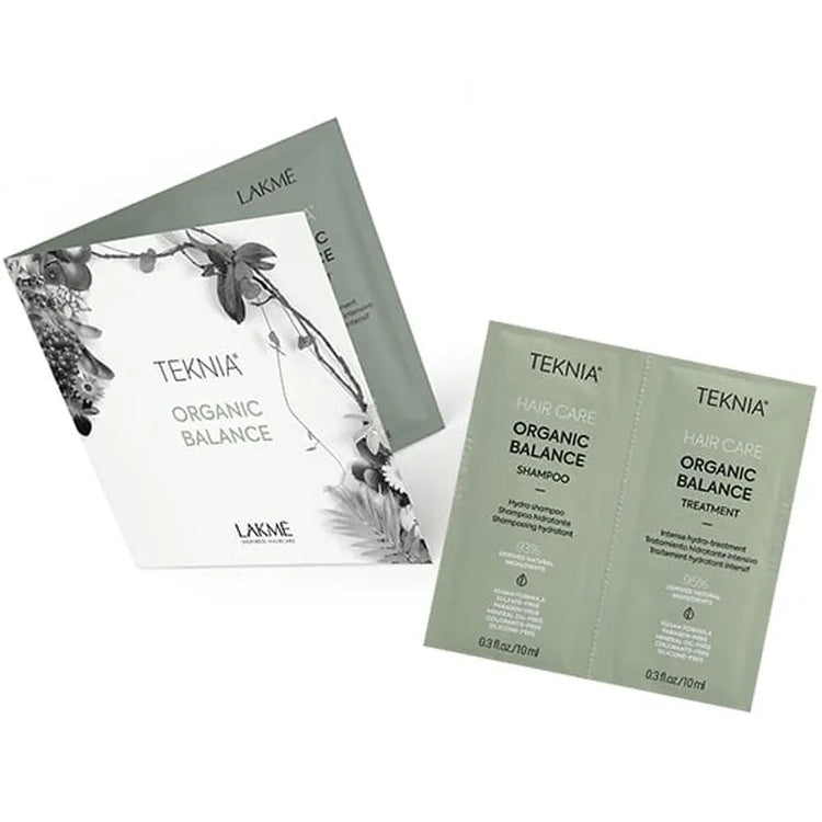 TEKNIA SACHET DUO | Organic Balance - Hydration Shampoo & Treatment