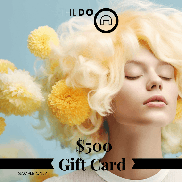 The DO Salon $500 gift card – a luxurious gift of hair transformation, care and style with expert services in Bayside.