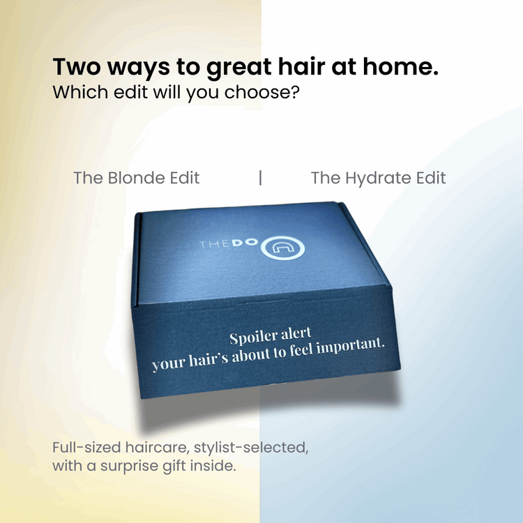 Limited edition haircare gift boxes from The DO Salon in Melbourne’s bayside suburbs – choose from The Blonde Edit or The Hydrate Edit, featuring full-sized, stylist-selected products and a surprise gift inside. Available online or for in-salon pickup.