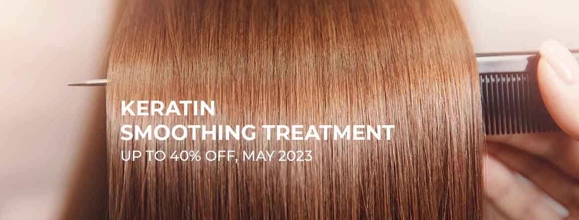 Revamp your look - up to 40% off keratin smoothing treatments