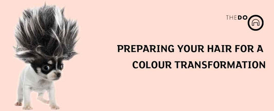 Prepare your hair for a colour transformation service at The DO Salon St Kilda Melbourne