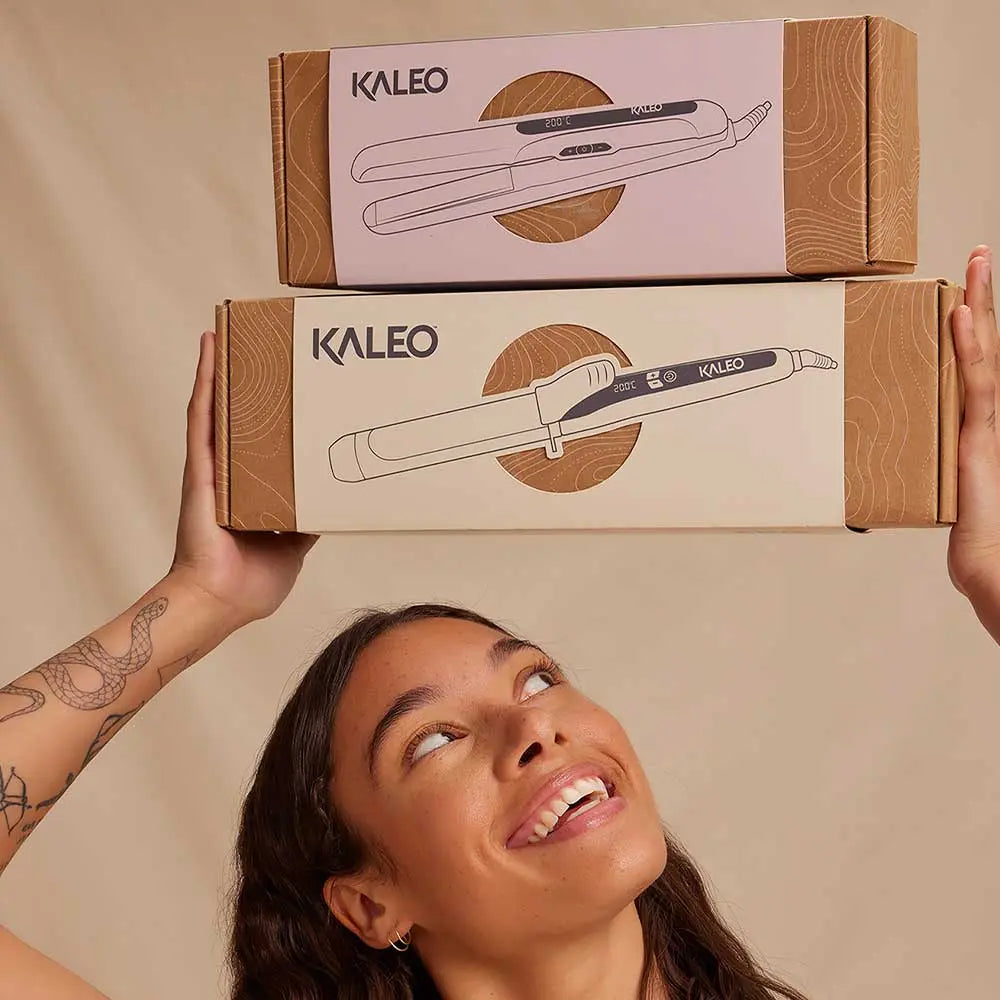 Discover the superior quality of Kaleo's Hair Styling Tools. Transform your hair and define your style because our tools help you achieve any look with ease. Style your hair like a pro with Kaleo.