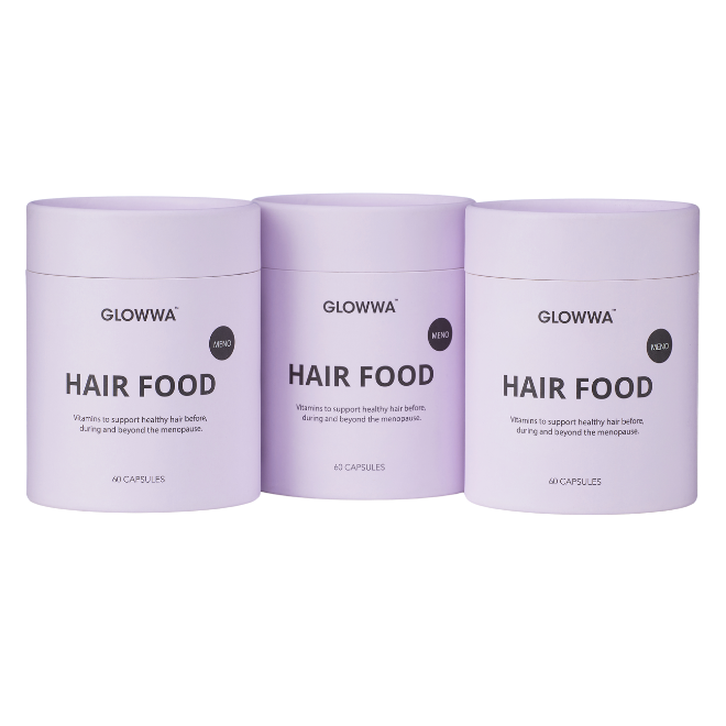 GLOWWA HAIR FOOD™ MENO 3-Month Supply