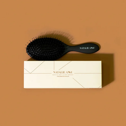 Natalie Anne | Gentle Wet & Dry Brush - Black