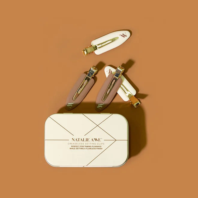 Natalie Anne | Setting Clips in Chocolate and Ivory 10pk