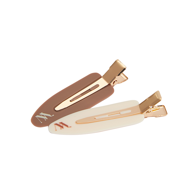 Natalie Anne | Setting Clips in Chocolate and Ivory 10pk