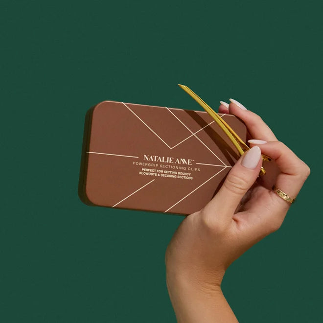 Natalie Anne | Creaseless Blowout Clips in Gold 15pk