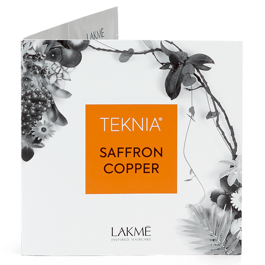 TEKNIA SACHET DUO | Saffron Copper | Colour refreshing Shampoo & Treatment