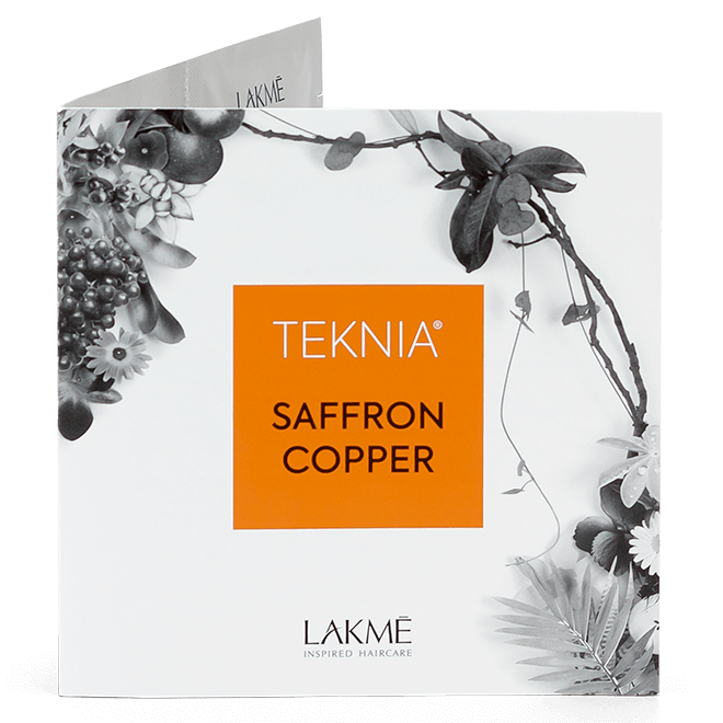 TEKNIA SACHET DUO | Saffron Copper | Colour refreshing Shampoo & Treatment