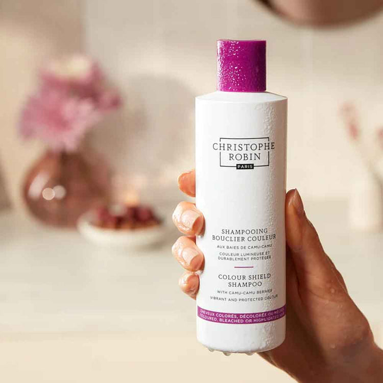 The DO Salon offers Christophe Robin Colour Shield Shampoo with Camu-Camu Berries, perfect for coloured, bleached or highlighted hair. Its nourishing formula prolongs colour and protects against damage, leaving hair soft and shiny. The DO Salon are hair colour experts in Melbourne. Call today to arrange a consultation