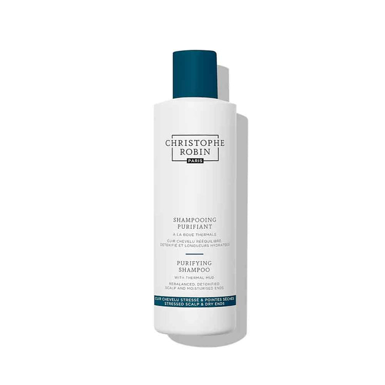Get a refreshing feel with Christophe Robin Purifying Shampoo with Thermal Mud, perfect for stressed scalp & dry ends. Available at The DO Salon St Kilda, the shampoo detoxifies & purifies the scalp with mineral-rich thermal mud and deep sea minerals to improve protection from pollution and extend time between washes.