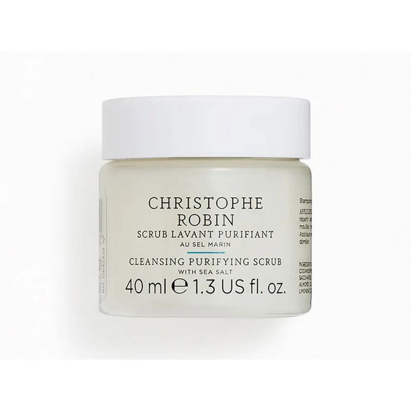 Christophe Robin | Purifying Sea Salt Scrub | Travel Mini 40ml