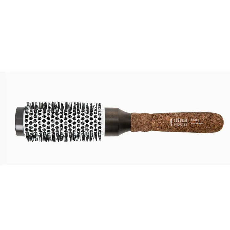 Ibiza Hairbrush 50mm Ceramic Nylon Bristle Hair Brush