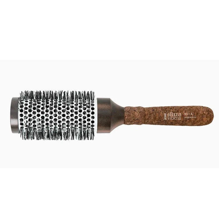 Ibiza Hairbrush 63mm Ceramic Nylon Bristle Hair Brush