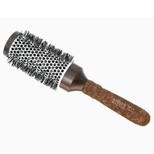 Ibiza Hairbrush 63mm Ceramic Nylon Bristle Hair Brush