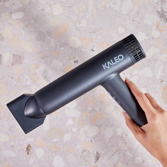 Elevate your styling routine with the Kaleo Professional Hair Dryer. Designed and endorsed by leading stylists, enjoy versatile settings, self-cleaning mode, and eco-conscious packaging. Achieve smooth, styled hair at home. Buy today at The DO Salon Melbourne Australia 