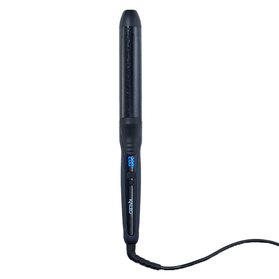 Elevate styling with Kaleo Curling Tong: bouncy curls, sleek waves, ceramic barrel, digital display, variable temperature. Versatile design caters to all hair types. Eco-friendly for healthier hair & planet. Discover Australia's best curling tong at The DO Salon, St Kilda, Melbourne. Buy today!  2