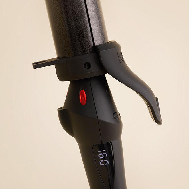 KALEO Professional XL Curling Tong + FREE Icon Welder travel-size heat protection spray