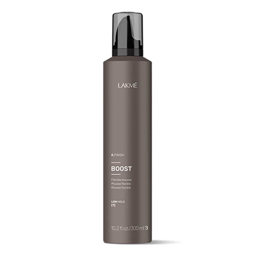 Experience Lakme Finish BOOST by Teknia, a flexible mousse that provides long-lasting volume and light, flexible hold for fine hair. Enjoy protection against pollution and UV rays. Available exclusively at professional hair salons. Achieve silky, healthy hair with every use. Buy online or in-salon - The DO Salon Melbourne Australia