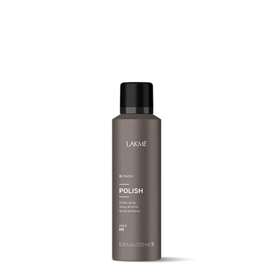 Achieve long-lasting shine with Lakme Finish POLISH by Teknia, a lightweight spray that resists humidity, eliminates frizz, and protects against pollution and UV rays. Available exclusively at professional hair salons, it adds a touch of luxury to your hair care routine with every use - The DO Salon Australia