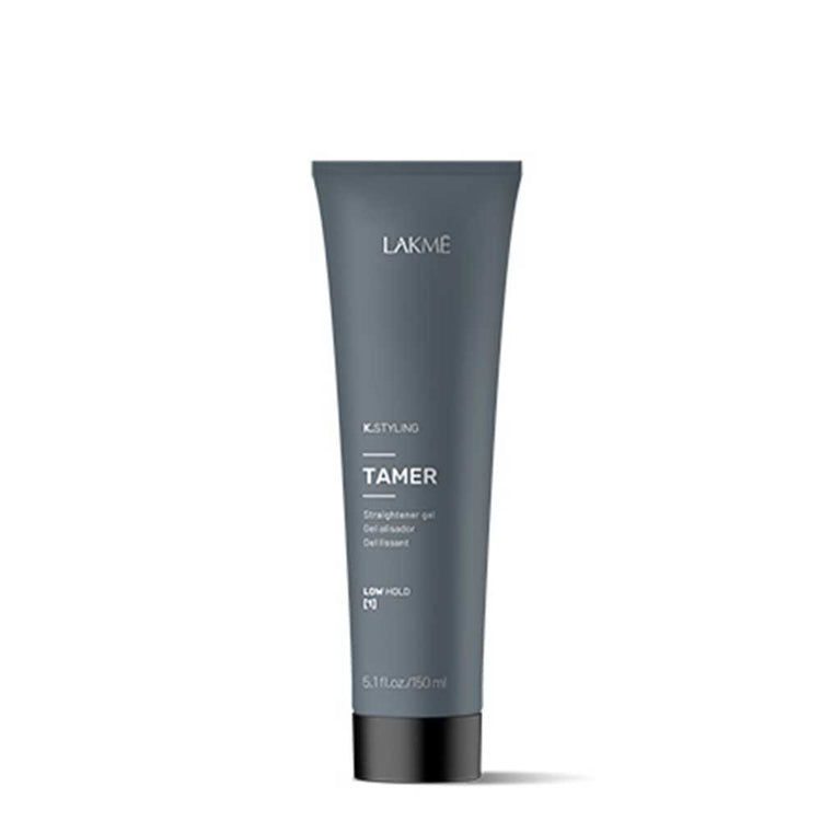 Transform frizzy, curly or wavy hair with Lakme Finish TAMER, a temporary straightening gel. Enjoy smooth, shiny, and manageable hair with thermal protection and an aromatic floral fragrance. Achieve long-lasting, frizz-free results effortlessly. Buy today from The DO Salon Melbourne, Australia