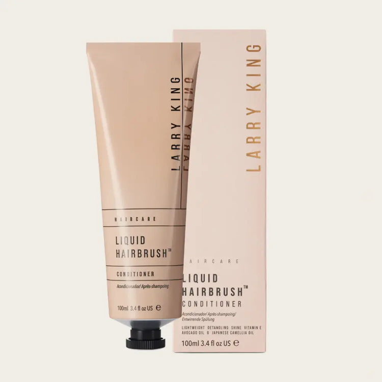 Larry King | Liquid Hairbrush Conditioner 180ml | Smooth, Nourish & Detangle
