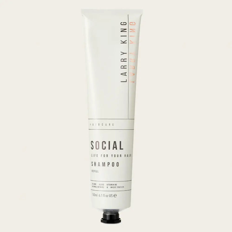 Larry King | Social Life Shampoo 180ml | Volume, Shine & Style