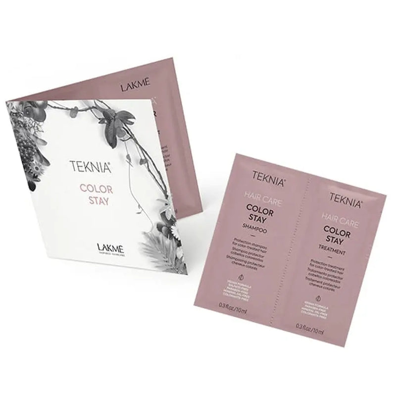 TEKNIA SACHET DUO | Color Stay | Protection Shampoo & Treatment