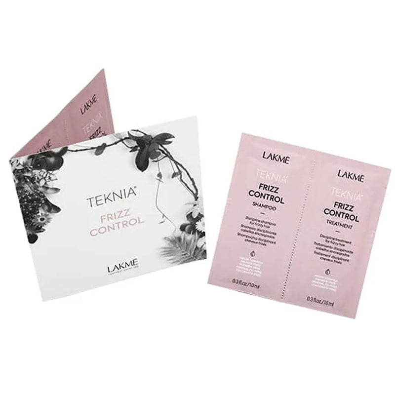 TEKNIA SACHET DUO | Frizz Control - Discipline Shampoo & Treatment