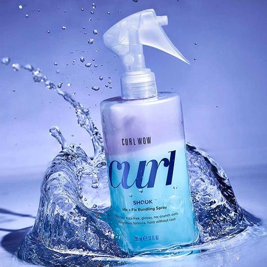 ColorWOW's Curl Shook Mix & Fix Bundling Spray, is your curly hair's best friend. Defines curls, adds volume, & fights frizz - keeping your hair feeling weightless and natural. Perfect for all curl types - loose waves to tight coils. Get yours today at The DO Salon, St Kilda Melbourne - Curly Hair Specialists (colour)