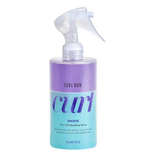 ColorWOW's Curl Shook Mix & Fix Bundling Spray, is your curly hair's best friend. Defines curls, adds volume, & fights frizz - keeping your hair feeling weightless and natural. Perfect for all curl types - loose waves to tight coils. Get yours today at The DO Salon, St Kilda Melbourne - Curly Hair Specialists