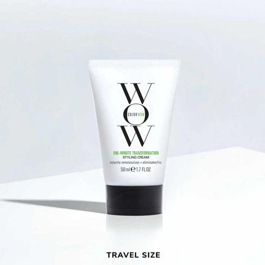Color Wow One Minute Transformation 30ml—travel-size frizz fix for sleek, polished hair in seconds. Hydrating, non-greasy formula with Avocado & Omega 3s. Available at The DO Salon, St Kilda—shop now!