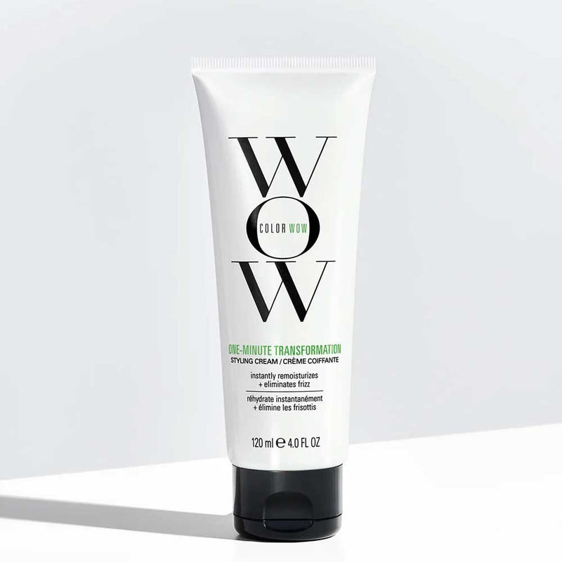 Tame frizz and smooth flyaways instantly with Color Wow One Minute Transformation 120ml. Hydrating, non-greasy styling cream for sleek, polished hair in 60 seconds. Available at The DO Salon, St Kilda—shop now!