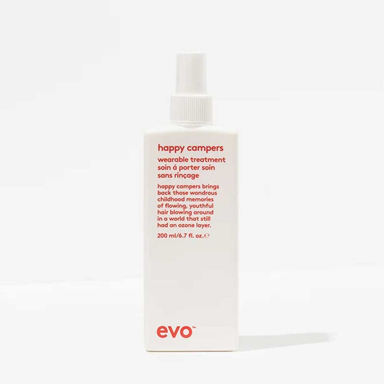 EVO Happy Campers Wearable Treatment (200ml): A multi-tasking leave-in treatment that moisturises, strengthens and protects your strands all day long.