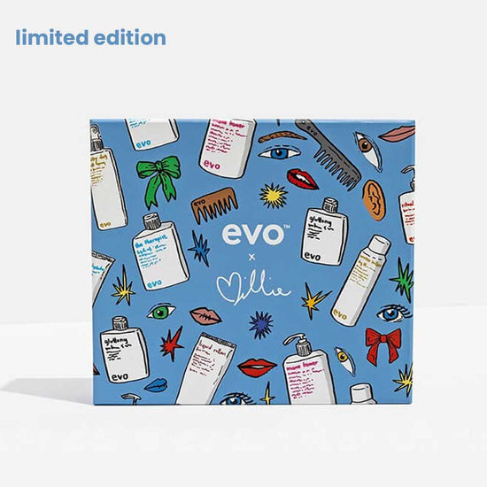 Hydrate and protect dry, colour-treated hair with EVO Mirror Mirror Hydrate Box Set. Includes The Therapist Shampoo, Conditioner, FREE Day of Grace Primer & compact mirror. Available at The DO Salon in St Kilda, Melbourne. Shop now!"

 Box artwork