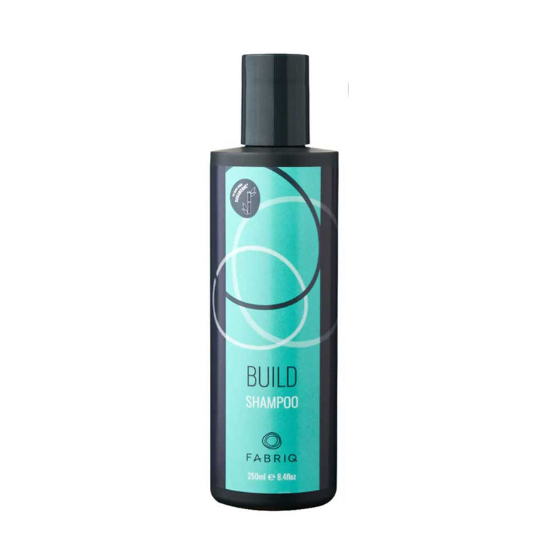 Gently cleanse and strengthen hair with Fabriq Build Shampoo 250ml. Ideal for chemically treated or fragile hair, it boosts resilience and shine. Shop now at The DO Salon in St Kilda!