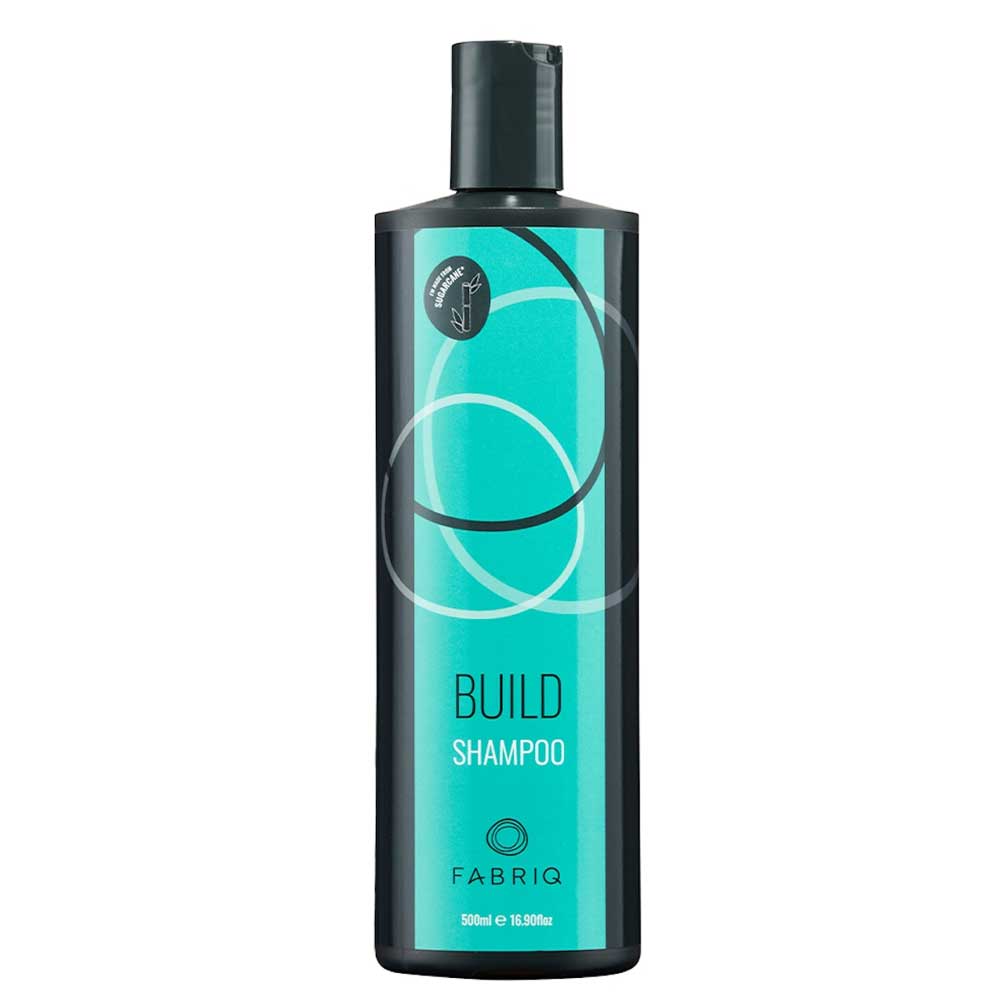 Strengthen and cleanse hair with Fabriq Build Shampoo 500ml. Perfect for chemically treated or fragile hair, this pro-size formula boosts resilience and shine. Shop now at The DO Salon in St Kilda!