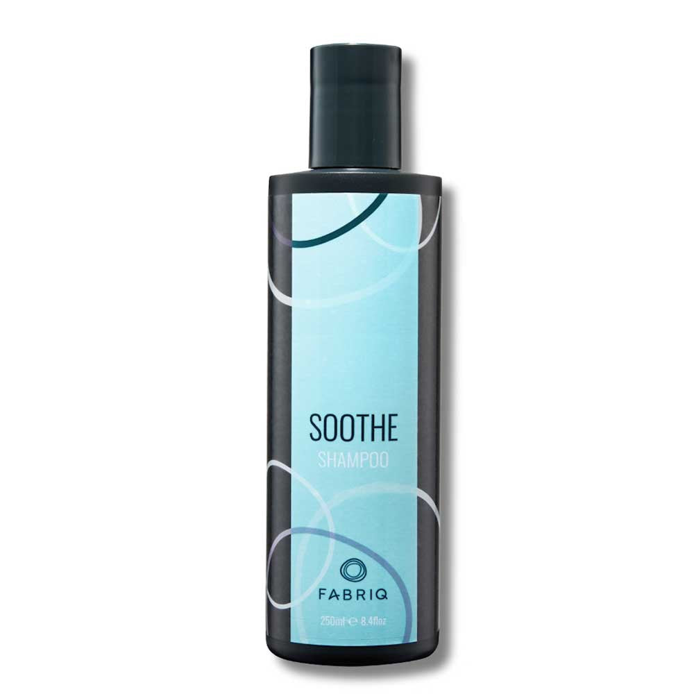 Gently cleanse and calm your scalp with Fabriq Soothe Shampoo 250ml. Hydrating, refreshing formula relieves irritation and promotes healthy hair. Shop now at The DO Salon, St Kilda.