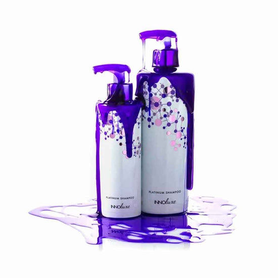 Unlock the secret to stunning, vibrant hair with INNOluxe Platinum Deep Purple Shampoo at The DO Salon. Experience the power of this nourishing formula to neutralize brassiness and enhance your hair's natural shine. Shop now for luscious, salon-worthy locks! Range