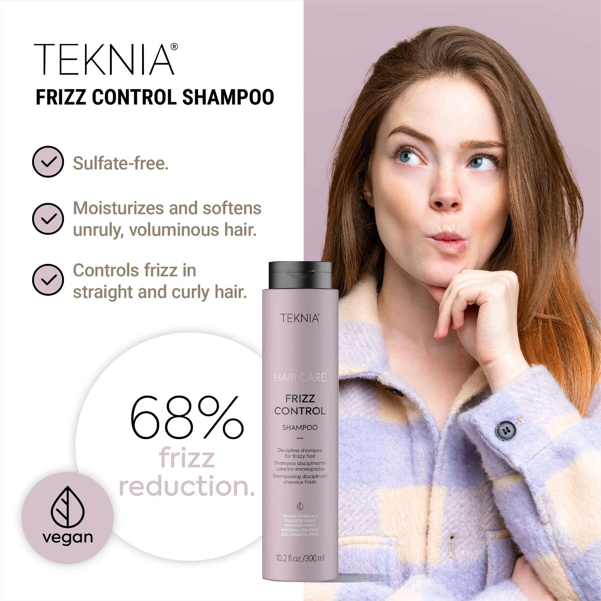 TEKNIA | Frizz Control Shampoo Refill 600ml