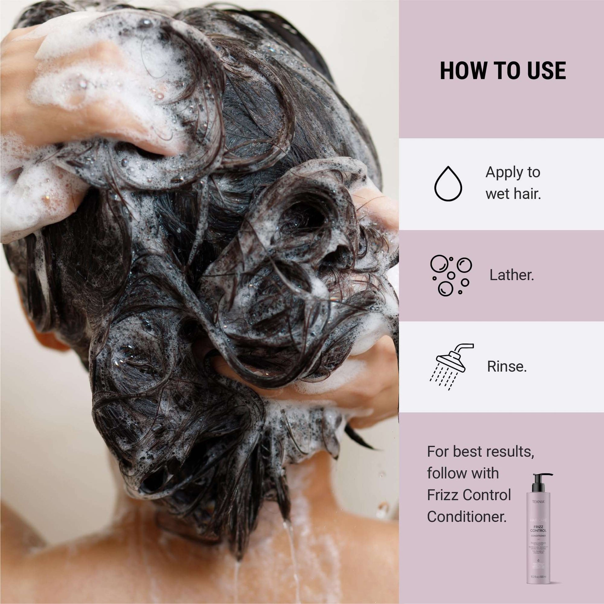 TEKNIA | Frizz Control Shampoo Refill 600ml