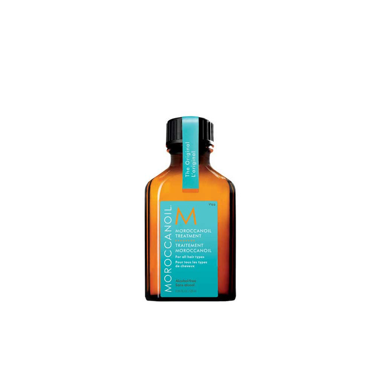 Treat hair to Moroccanoil Original Treatment, now in the Fairytale Mini Christmas Stocking Stuffer (25ml). Nourish, smooth, and boost shine by up to 118%. Available at The DO Salon in St Kilda, Melbourne. Shop online or in-salon now! bottle
